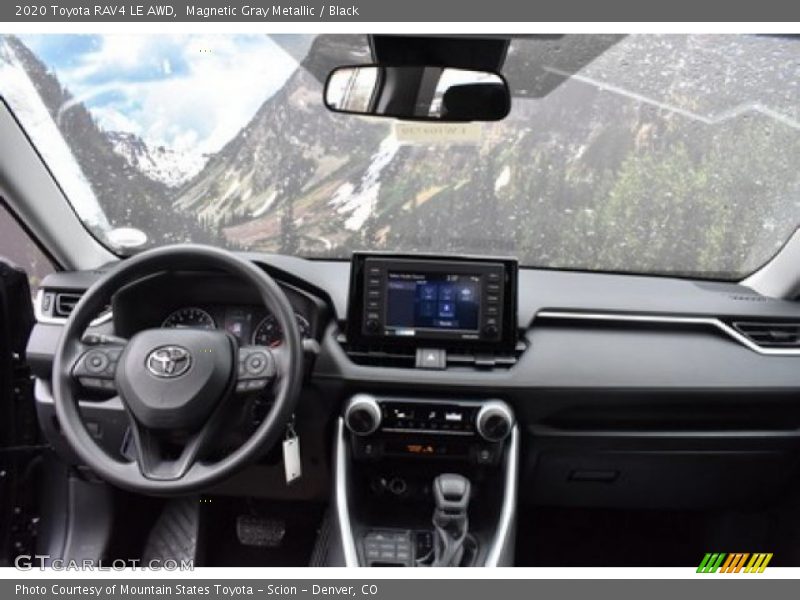 Magnetic Gray Metallic / Black 2020 Toyota RAV4 LE AWD
