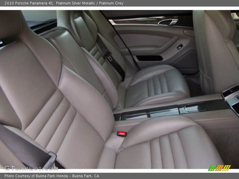 Platinum Silver Metallic / Platinum Grey 2010 Porsche Panamera 4S