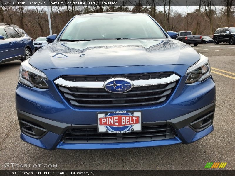 Abyss Blue Pearl / Slate Black 2020 Subaru Legacy 2.5i Premium