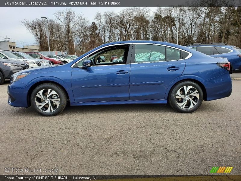 Abyss Blue Pearl / Slate Black 2020 Subaru Legacy 2.5i Premium