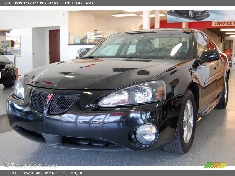Black / Dark Pewter 2005 Pontiac Grand Prix Sedan