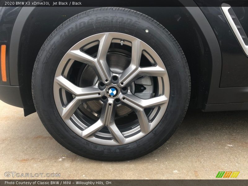 Jet Black / Black 2020 BMW X3 xDrive30i