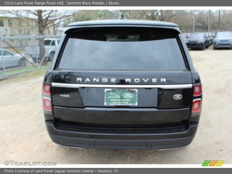 Santorini Black Metallic / Ebony 2020 Land Rover Range Rover HSE