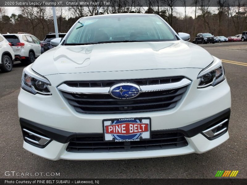 Crystal White Pearl / Tan 2020 Subaru Legacy Touring XT