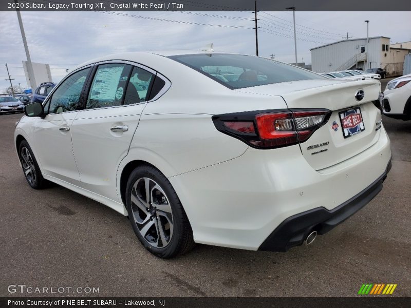 Crystal White Pearl / Tan 2020 Subaru Legacy Touring XT