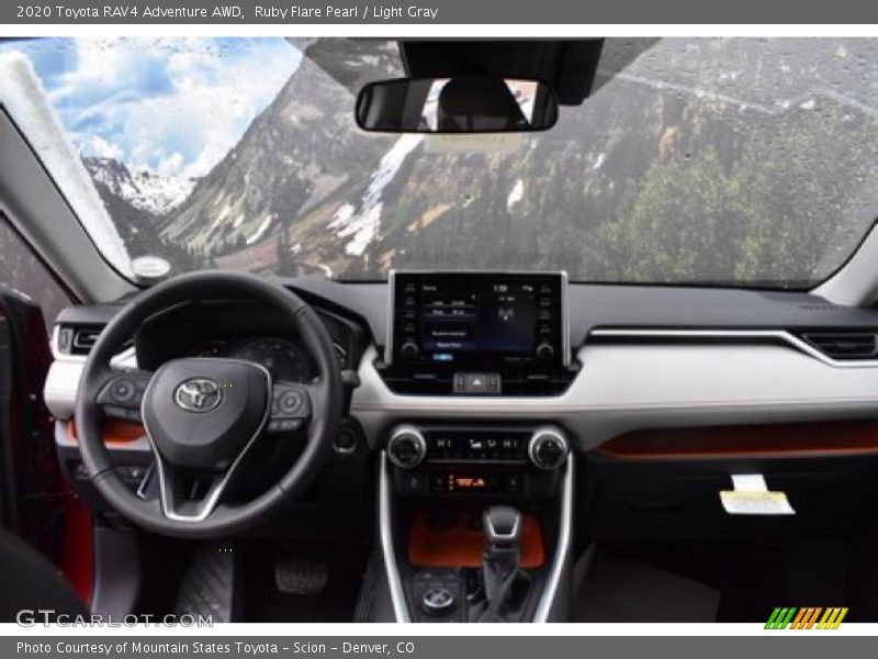 Ruby Flare Pearl / Light Gray 2020 Toyota RAV4 Adventure AWD