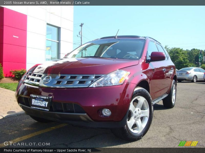 Merlot Metallic / Cafe Latte 2005 Nissan Murano SL AWD