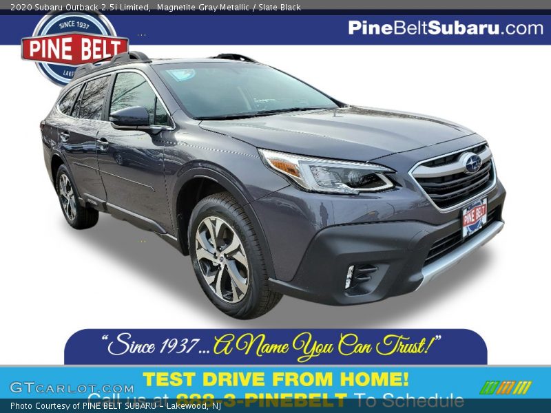 Magnetite Gray Metallic / Slate Black 2020 Subaru Outback 2.5i Limited