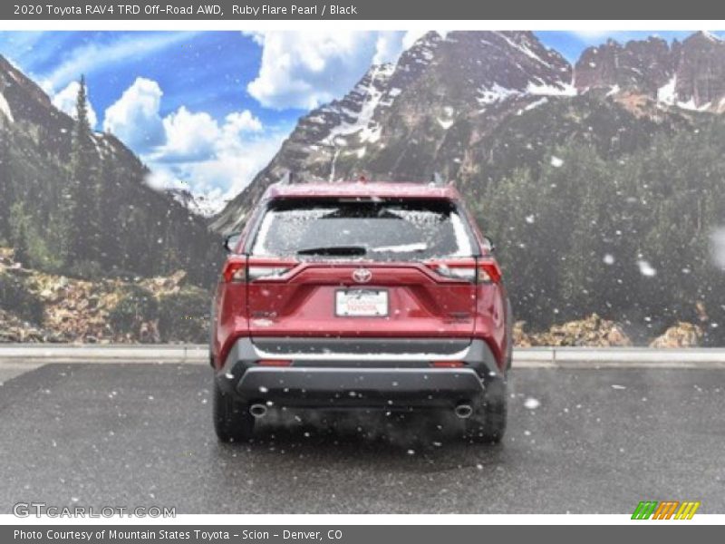 Ruby Flare Pearl / Black 2020 Toyota RAV4 TRD Off-Road AWD