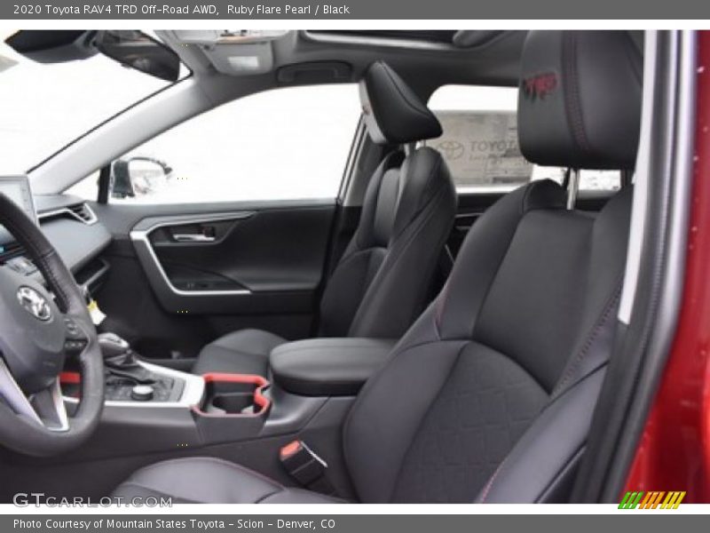 Ruby Flare Pearl / Black 2020 Toyota RAV4 TRD Off-Road AWD