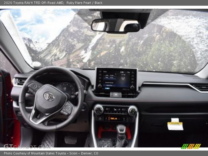 Ruby Flare Pearl / Black 2020 Toyota RAV4 TRD Off-Road AWD
