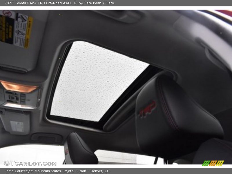 Ruby Flare Pearl / Black 2020 Toyota RAV4 TRD Off-Road AWD