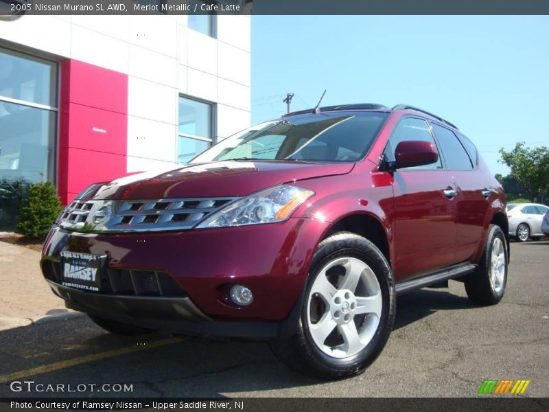 Merlot Metallic / Cafe Latte 2005 Nissan Murano SL AWD