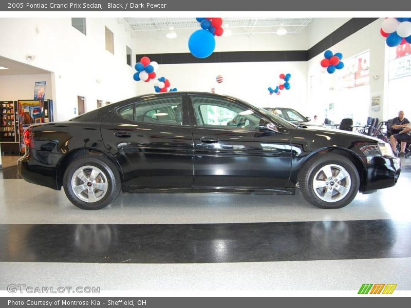 Black / Dark Pewter 2005 Pontiac Grand Prix Sedan