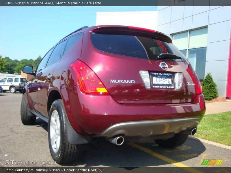 Merlot Metallic / Cafe Latte 2005 Nissan Murano SL AWD