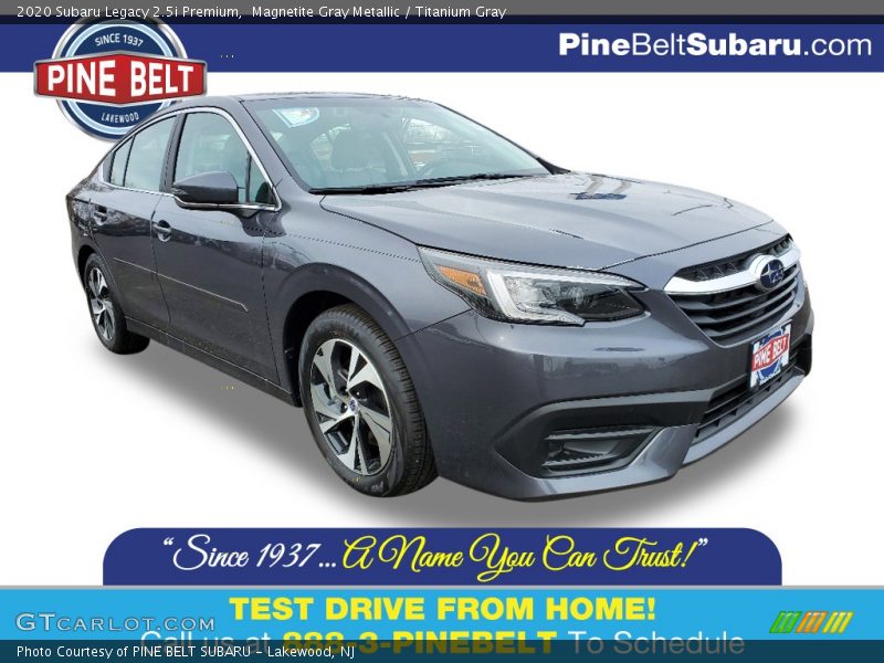 Magnetite Gray Metallic / Titanium Gray 2020 Subaru Legacy 2.5i Premium