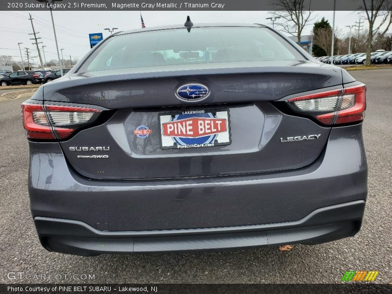 Magnetite Gray Metallic / Titanium Gray 2020 Subaru Legacy 2.5i Premium