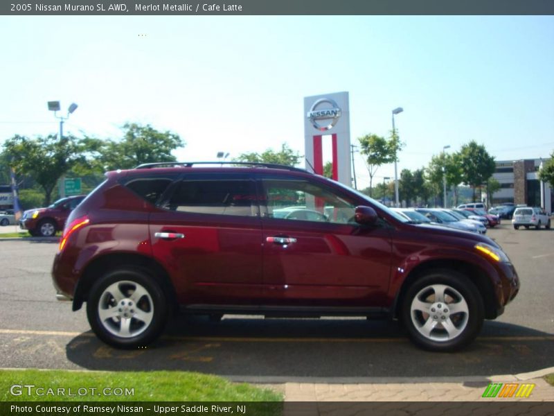Merlot Metallic / Cafe Latte 2005 Nissan Murano SL AWD