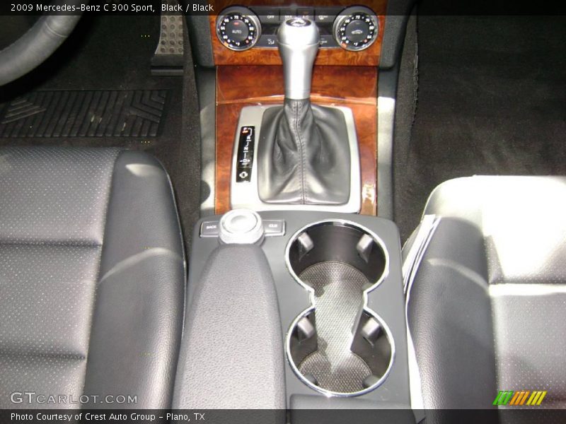 Black / Black 2009 Mercedes-Benz C 300 Sport