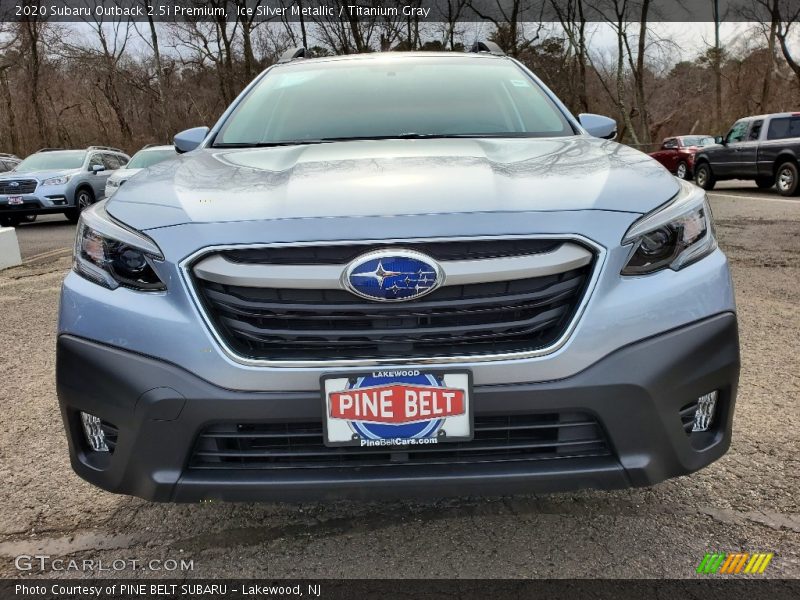 Ice Silver Metallic / Titanium Gray 2020 Subaru Outback 2.5i Premium
