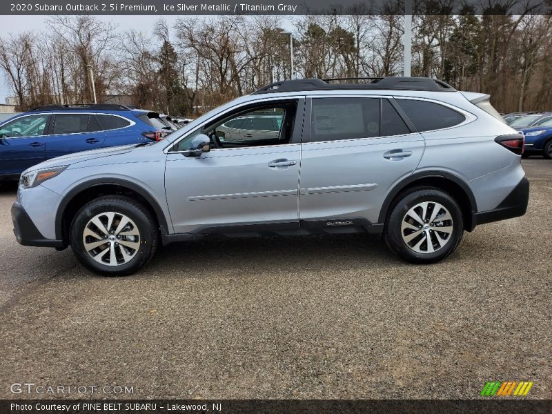 Ice Silver Metallic / Titanium Gray 2020 Subaru Outback 2.5i Premium