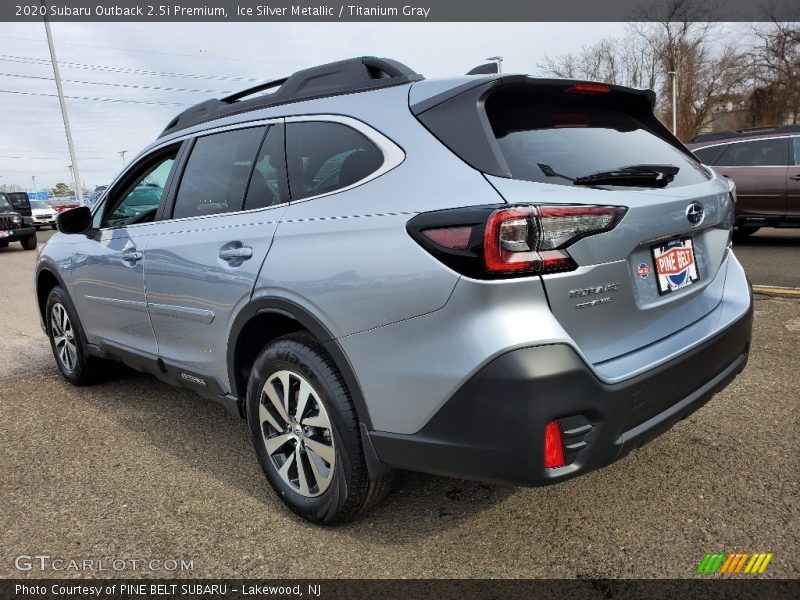 Ice Silver Metallic / Titanium Gray 2020 Subaru Outback 2.5i Premium