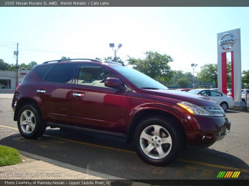 Merlot Metallic / Cafe Latte 2005 Nissan Murano SL AWD