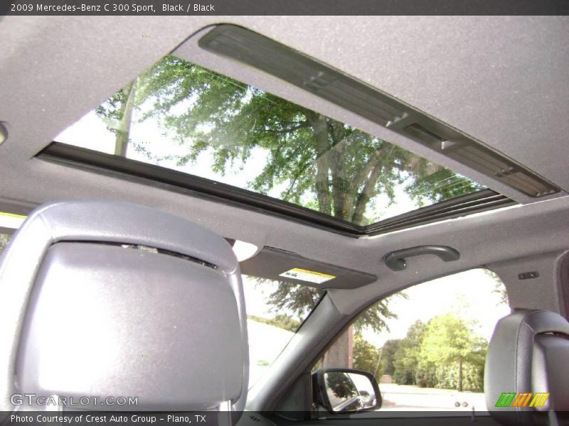 Black / Black 2009 Mercedes-Benz C 300 Sport