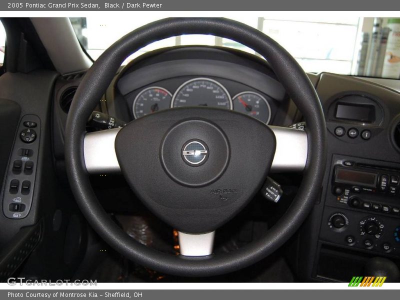 Black / Dark Pewter 2005 Pontiac Grand Prix Sedan