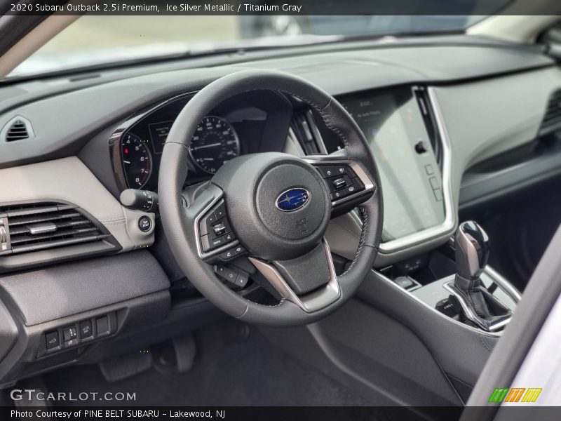 Ice Silver Metallic / Titanium Gray 2020 Subaru Outback 2.5i Premium