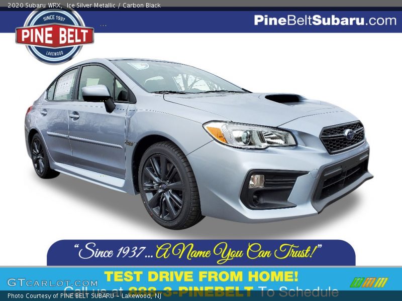 Ice Silver Metallic / Carbon Black 2020 Subaru WRX