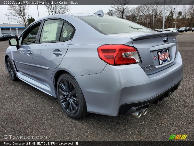Ice Silver Metallic / Carbon Black 2020 Subaru WRX