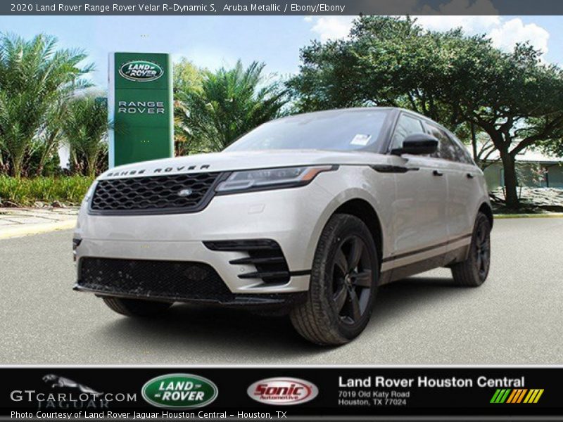 Aruba Metallic / Ebony/Ebony 2020 Land Rover Range Rover Velar R-Dynamic S