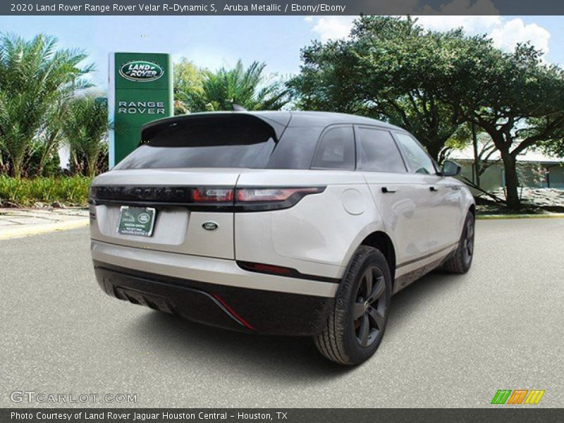 Aruba Metallic / Ebony/Ebony 2020 Land Rover Range Rover Velar R-Dynamic S