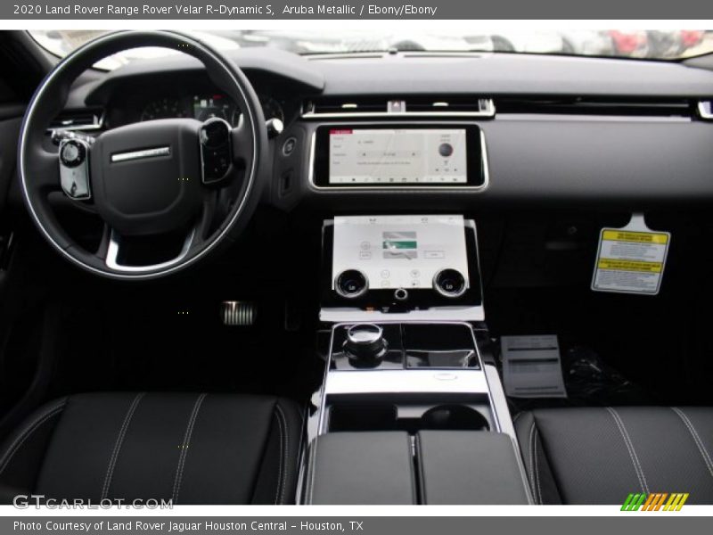Aruba Metallic / Ebony/Ebony 2020 Land Rover Range Rover Velar R-Dynamic S
