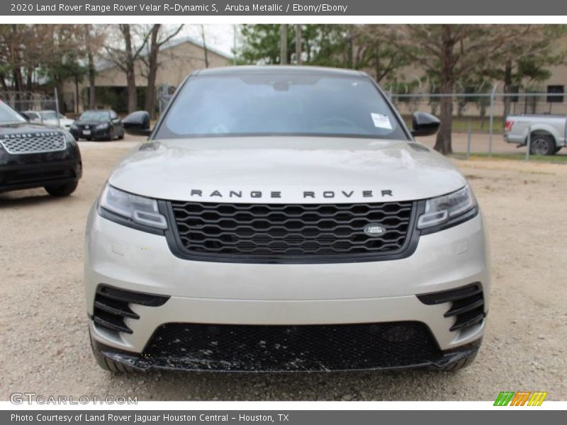 Aruba Metallic / Ebony/Ebony 2020 Land Rover Range Rover Velar R-Dynamic S