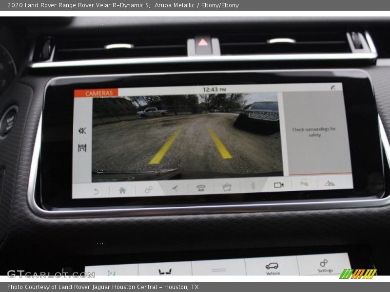 Aruba Metallic / Ebony/Ebony 2020 Land Rover Range Rover Velar R-Dynamic S