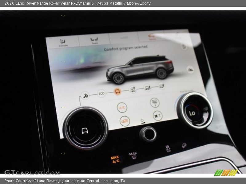 Aruba Metallic / Ebony/Ebony 2020 Land Rover Range Rover Velar R-Dynamic S