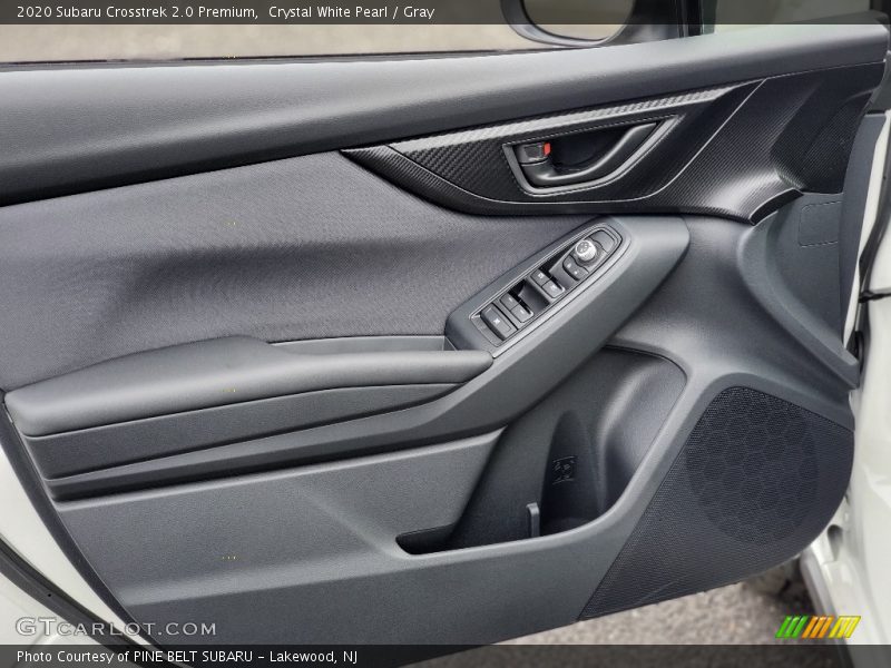 Crystal White Pearl / Gray 2020 Subaru Crosstrek 2.0 Premium
