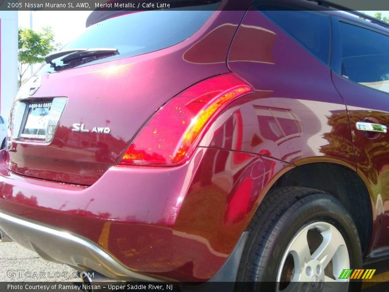 Merlot Metallic / Cafe Latte 2005 Nissan Murano SL AWD