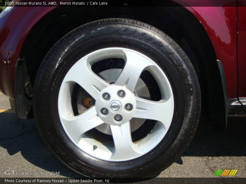 Merlot Metallic / Cafe Latte 2005 Nissan Murano SL AWD