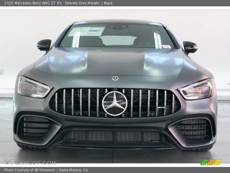Selenite Grey Metallic / Black 2020 Mercedes-Benz AMG GT 63