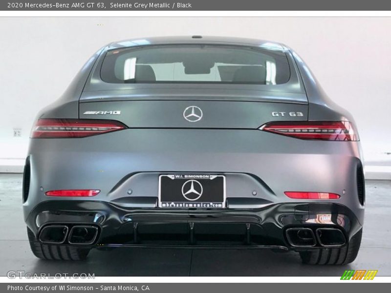 Selenite Grey Metallic / Black 2020 Mercedes-Benz AMG GT 63
