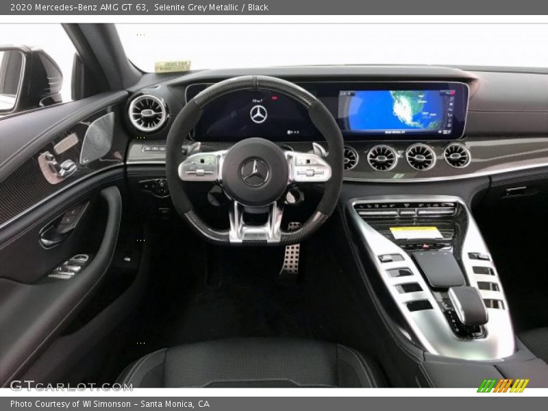 Selenite Grey Metallic / Black 2020 Mercedes-Benz AMG GT 63