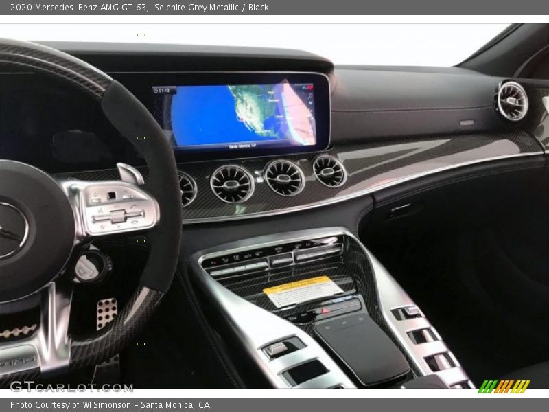 Selenite Grey Metallic / Black 2020 Mercedes-Benz AMG GT 63