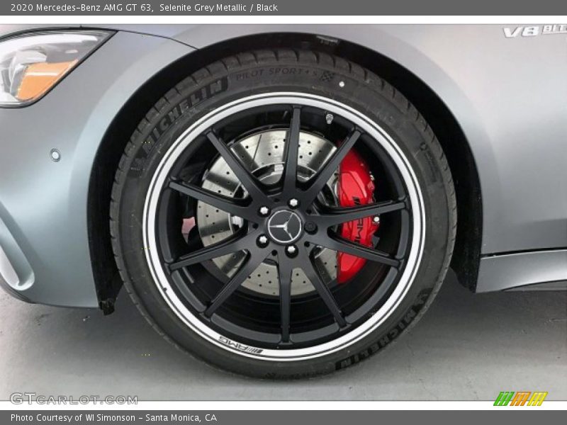 Selenite Grey Metallic / Black 2020 Mercedes-Benz AMG GT 63