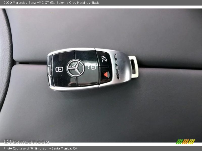 Selenite Grey Metallic / Black 2020 Mercedes-Benz AMG GT 63