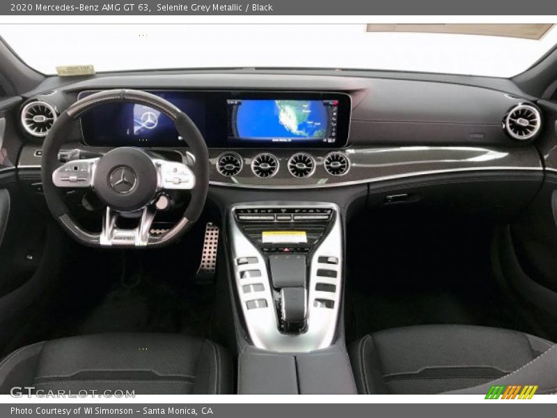 Dashboard of 2020 AMG GT 63