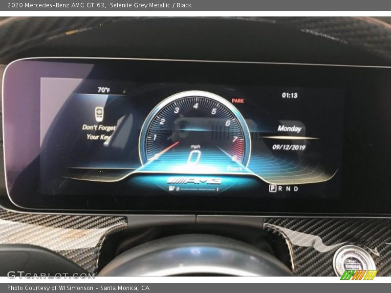 Selenite Grey Metallic / Black 2020 Mercedes-Benz AMG GT 63