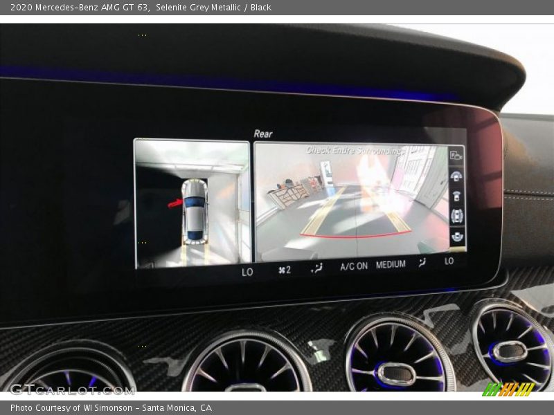 Selenite Grey Metallic / Black 2020 Mercedes-Benz AMG GT 63